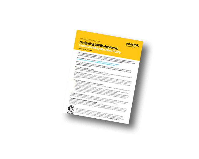 Navigating LADBS Approvals: Understanding the New Policy fact sheet