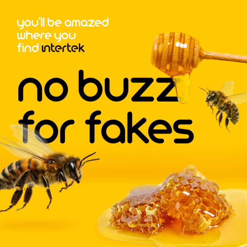 Bess hovering near honey